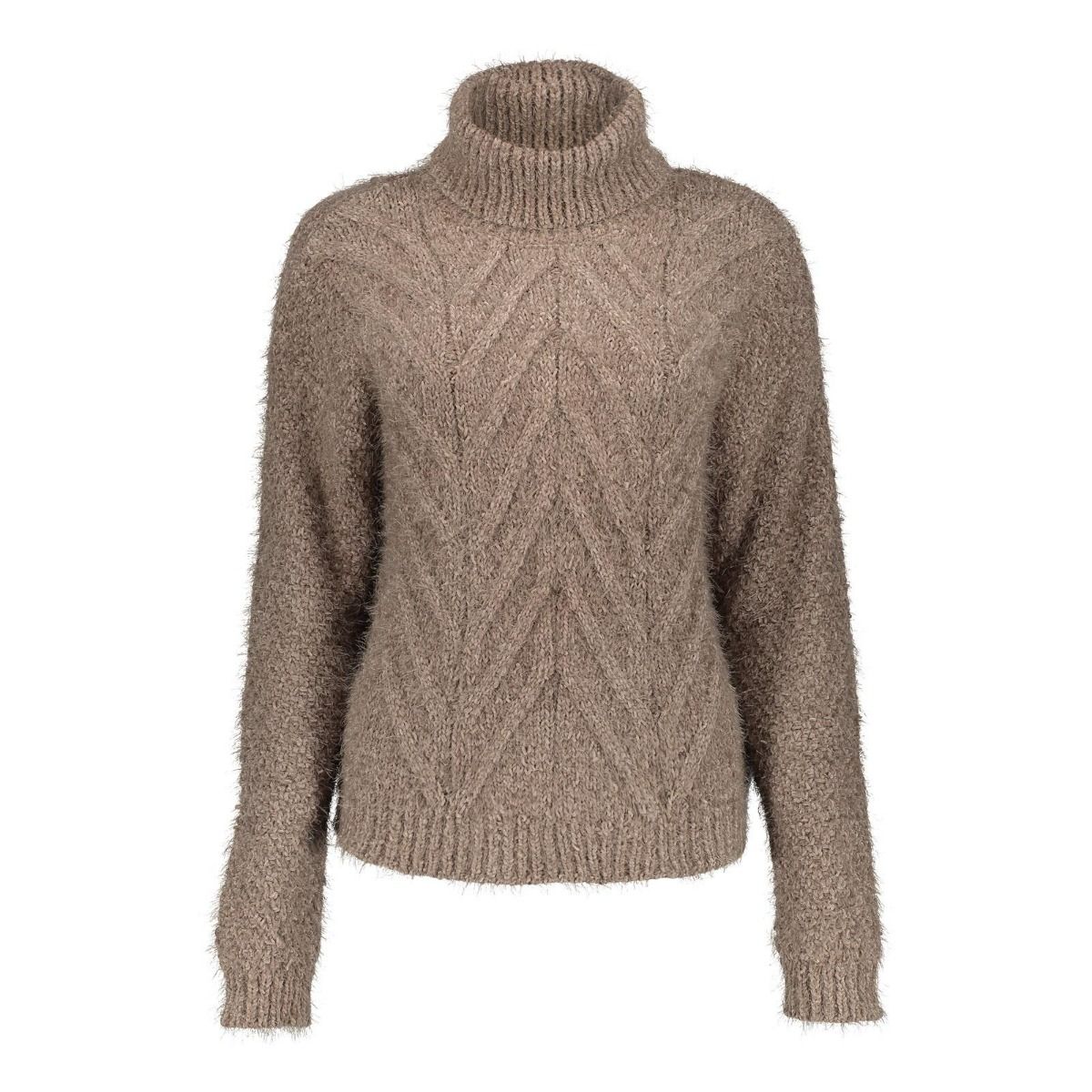 Upgrade je garderobe Klassieke Taupe Geisha Dames Trui Hoge kwaliteit Polyester Nylon Blend