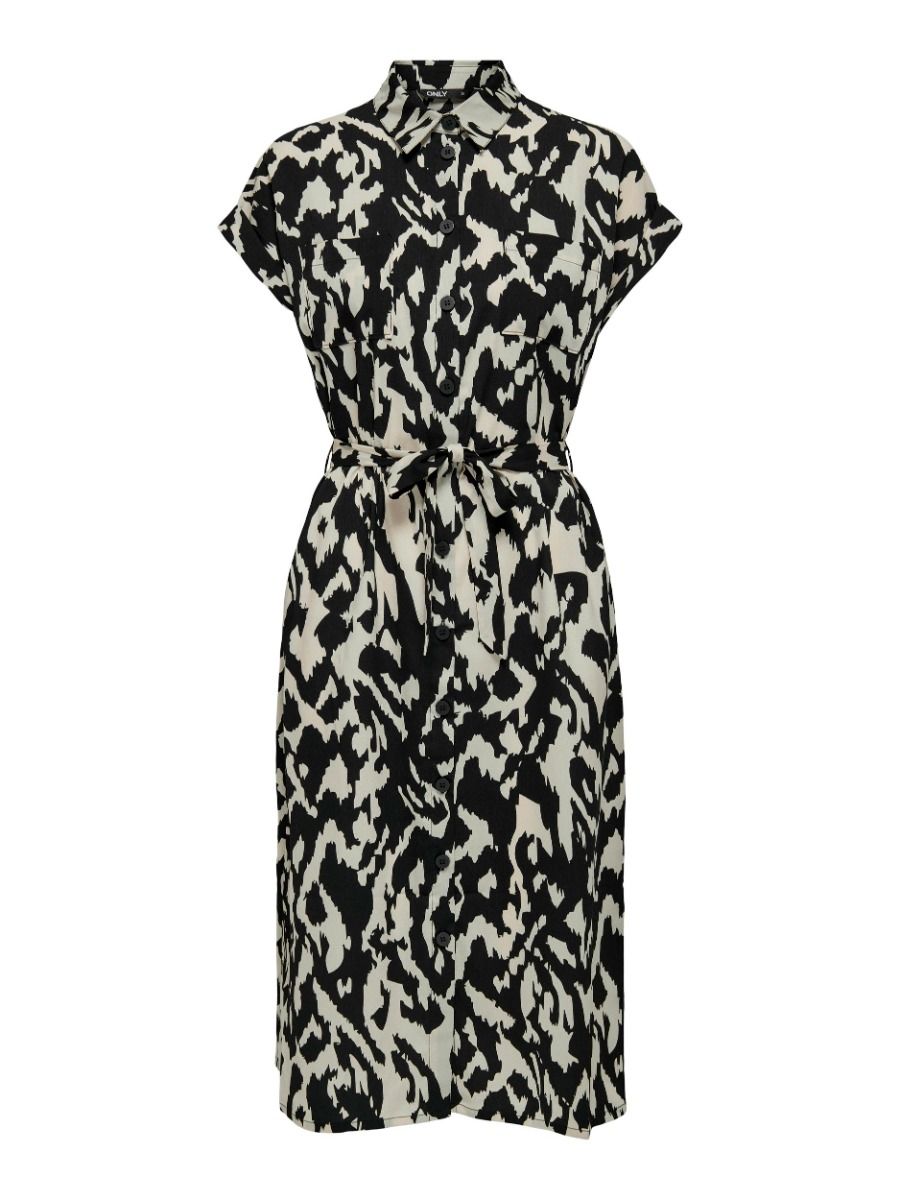 Jurk only zwart outlet