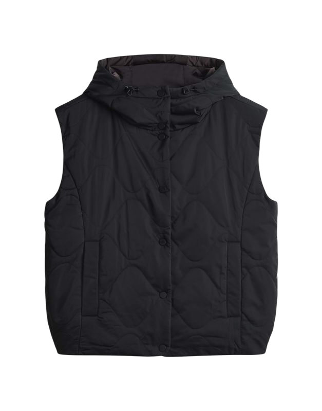 Pull met ronde hals - zwart - OPUS - PointCarré